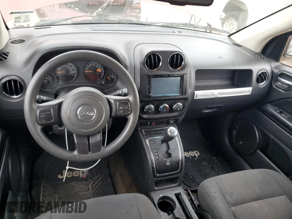 2017 Jeep Compass Sport with VIN 1C4NJCBB9HD131760, listed as a Copart auction lot 74073294 with 160,398 mi miles and Salvage Title. Bid and sale history available at carsss.com. Image 8.