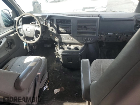 2013 Chevrolet Express Passenger LT with VIN 1GAZG1FG1D1121397, listed as a Copart auction lot 64763735 with Not provided miles and Clean title. Bid and sale history available at DreamBid. Image 8.