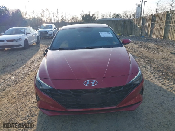 2022 Hyundai Elantra Essential with VIN KMHLM4AG2NU333591, listed as a IAAI auction lot 41487301 with 21,148 mi miles. Bid and sale history available at carsss.com. Image 12.