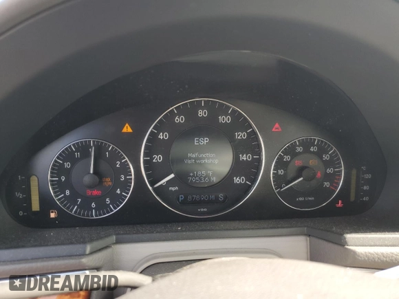 2006 Mercedes-Benz E 500 with VIN WDBUH83J96X189355, listed as a Copart auction lot 67341654 with 87,890 mi miles and Salvage Title. Bid and sale history available at carsss.com. Image 9.