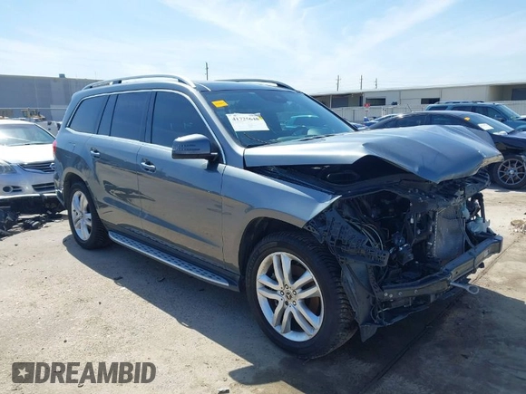 2018 Mercedes-Benz GLS 450 z VIN 4JGDF6EE3JB079513, wystawiony jako IAAI lot #41725648 z przebiegiem 60 590 mil mil oraz . Historia ofert i sprzedaży dostępna na DreamBid. Obrazek 1.