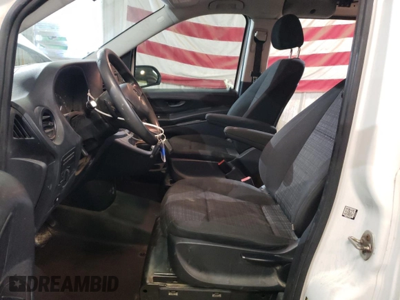 2017 Mercedes-Benz Metris Cargo with VIN WD3PG2EA6H3215443, listed as a Copart auction lot 48346215 with 160,756 mi miles and Salvage Title. Bid and sale history available at carsss.com. Image 7.
