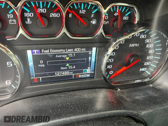 2014 Chevrolet Silverado 1500 LT with VIN 1GCVKREH1EZ169899, listed as a Copart auction lot 54373195 with 127,489 mi miles and Clean Title. Bid and sale history available at carsss.com. Image 8.