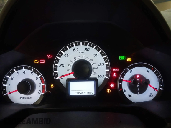 2012 Honda Pilot Touring with VIN 5FNYF4H91CB067014, listed as a IAAI auction lot 41749402 with 151,248 mi miles. Bid and sale history available at carsss.com. Image 7.