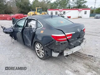 2015 Buick Verano Leather Group with VIN 1G4PS5SK4F4165602, listed as a IAAI auction lot 41523960 with 1 mi miles. Bid and sale history available at carsss.com. Image 3.
