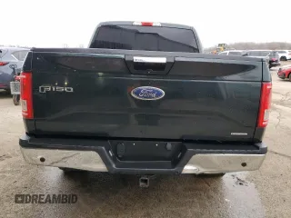 2016 Ford F-150 XLT with VIN 1FTEW1EFXGFB66220, listed as a Copart auction lot 43825645 with 97,227 mi miles and Salvage Title. Bid and sale history available at DreamBid. Image 6.