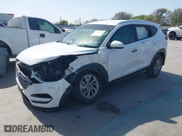 2016 Hyundai Tucson Limited with VIN KM8J33A24GU160815, listed as a IAAI auction lot 41856250 with 98,609 mi miles. Bid and sale history available at carsss.com. Image 17.