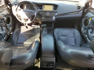 2015 Kia Cadenza Premium with VIN KNALN4D71F5186301, listed as a Copart auction lot 75397644 with 142,478 mi miles and Salvage Title. Bid and sale history available at carsss.com. Image 8.