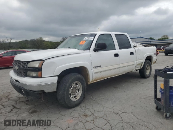 2007 Chevrolet Silverado 1500HD LT1 with VIN 1GCGK13U17F104419, listed as a Copart auction lot 52756125 with 331,848 mi miles and Clean Title. Bid and sale history available at DreamBid. Image 1.