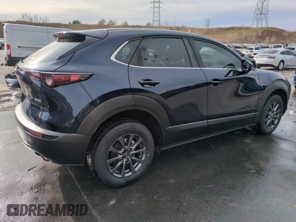 2021 Mazda CX-30 S with VIN 3MVDMBAL0MM252715, listed as a Copart auction lot 49501665 with 45,345 mi miles and Salvage Title. Bid and sale history available at carsss.com. Image 3.