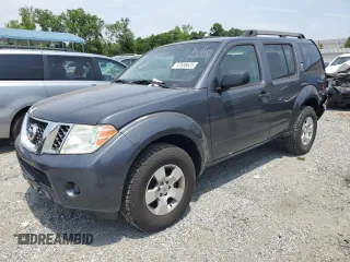 2012 Nissan Pathfinder S z VIN 5N1AR1NN9CC635981, wystawiony jako Copart lot #57588625 z przebiegiem 150 189 mil mil oraz Szkoda całkowita • Salvage title. Historia ofert i sprzedaży dostępna na DreamBid. Obrazek 1.
