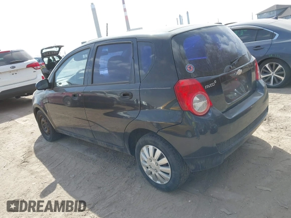 2009 Chevrolet Aveo 1LT with VIN KL1TD66E59B631584, listed as a IAAI auction lot 41767703 with 160,423 mi miles and . Bid and sale history available at DreamBid. Image 3.