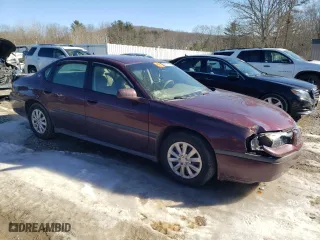 2003 Chevrolet Impala with VIN 2G1WF52E039125565, listed as a Copart auction lot 46087145 with 106,570 mi miles and Non Repairable. Bid and sale history available at carsss.com. Image 4.