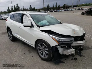 2019 Acura RDX w/Technology Pkg with VIN 5J8TC1H55KL012495, listed as a Copart auction lot 45476813 with 0 mi miles. Bid and sale history available at carsss.com. Image 4.