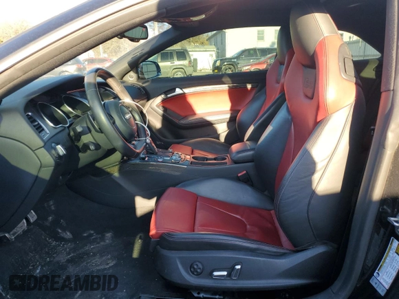 2014 Audi S5 Premium Plus with VIN WAUCGAFR8EA069098, listed as a Copart auction lot 42747945 with 90,719 mi miles and Salvage Title. Bid and sale history available at carsss.com. Image 7.