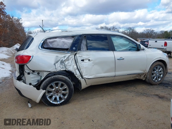 2015 Buick Enclave Leather with VIN 5GAKVBKD1FJ333995, listed as a IAAI auction lot 41684549 with 216,145 mi miles and . Bid and sale history available at carsss.com. Image 13.