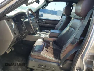 2015 Ford Expedition Max Platinum with VIN 1FMJK1MT6FEF33616, listed as a Copart auction lot 52948605 with 215,580 mi miles and Clean title. Bid and sale history available at DreamBid. Image 7.