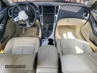 2020 Infiniti Q50 Pure with VIN JN1EV7ARXLM250598, listed as a Copart auction lot 50798135 with 76,069 mi miles and Salvage title. Bid and sale history available at DreamBid. Image 8.