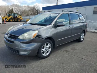 2005 Toyota Sienna XLE z VIN 5TDZA22C45S365356, wystawiony jako Copart lot #54162055 z przebiegiem 198 790 mil mil oraz Szkoda całkowita • Salvage title. Historia ofert i sprzedaży dostępna na DreamBid. Obrazek 1.