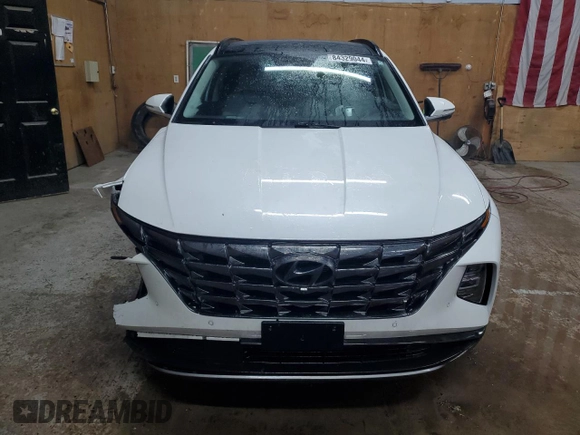 2022 Hyundai Tucson Limited with VIN 5NMJECAE7NH010601, listed as a Copart auction lot 84329044 with 22,564 mi miles and Non Repairable. Bid and sale history available at carsss.com. Image 5.