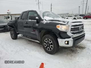 2016 Toyota Tundra 4WD Truck SR with VIN 5TFUW5F16GX518869, listed as a Copart auction lot 88842425 with 130,550 mi miles and Salvage Title. Bid and sale history available at carsss.com. Image 4.