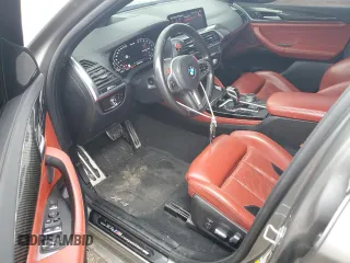 2021 BMW X4 M z VIN 5YMUJ0C03M9F20053, wystawiony jako Copart lot #87595845 z przebiegiem Nie podano mil oraz Szkody całkowita. Historia ofert i sprzedaży dostępna na DreamBid. Obrazek 8.