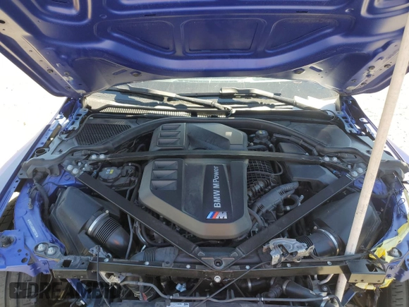2021 BMW M4 Competition with VIN WBS33AZ03MCG77153, listed as a Copart auction lot 49113644 with 21,147 mi miles and Salvage Title. Bid and sale history available at carsss.com. Image 11.