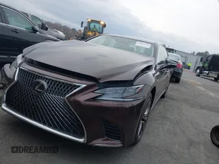 2018 Lexus LS with VIN JTHB5LFF5J5003051, listed as a IAAI auction lot 41843702 with 29,026 mi miles. Bid and sale history available at carsss.com. Image 12.