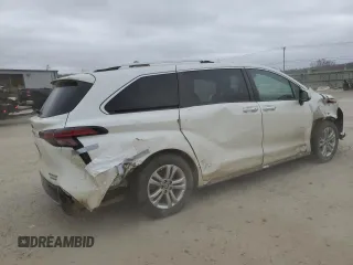 2021 Toyota Sienna Limited with VIN 5TDESKFC0MS033709, listed as a Copart auction lot 46664125 with 92,819 mi miles and Salvage Title. Bid and sale history available at DreamBid. Image 3.