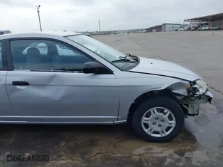 2001 Honda Civic LX with VIN 1HGEM22511L104898, listed as a IAAI auction lot 41855518 with 255,538 mi miles. Bid and sale history available at carsss.com. Image 18.