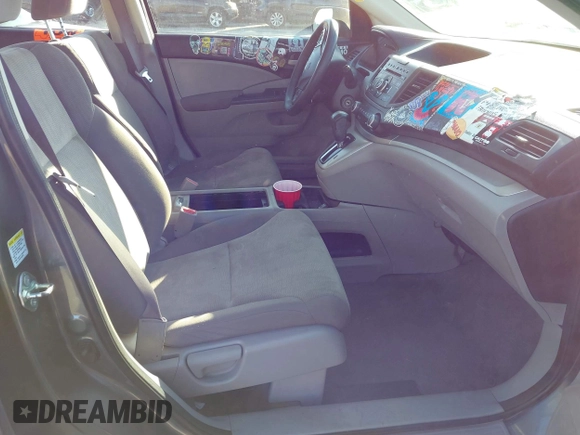 2013 Honda CR-V LX with VIN 2HKRM4H37DH627160, listed as a IAAI auction lot 41084839 with 107,560 mi miles and . Bid and sale history available at DreamBid. Image 5.