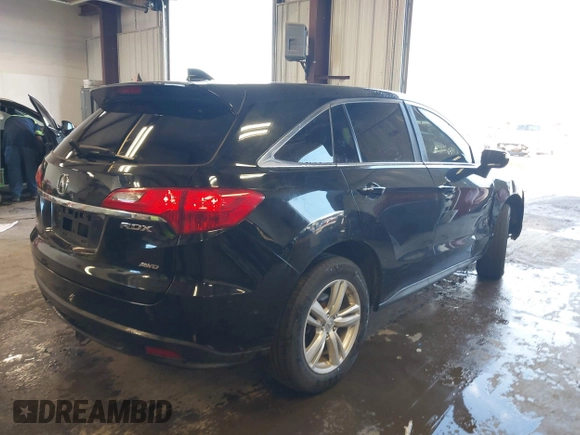 2013 Acura RDX with VIN 5J8TB4H3XDL019478, listed as a IAAI auction lot 41874844 with 169,210 mi miles and . Bid and sale history available at carsss.com. Image 4.