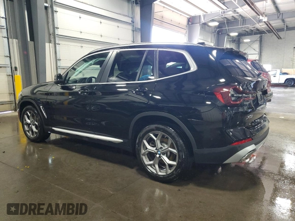 2024 BMW X3 xDrive30i z VIN 5UX53DP05R9U80683, wystawiony jako Copart lot #55449635 z przebiegiem 17 540 mil mil oraz Szkoda całkowita • Salvage title. Historia ofert i sprzedaży dostępna na DreamBid. Obrazek 2.