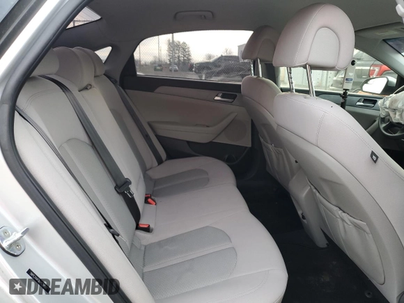 2017 Hyundai Sonata 2.4L with VIN 5NPE24AF0HH539887, listed as a Copart auction lot 50719265 with 56,849 mi miles and Salvage Title. Bid and sale history available at carsss.com. Image 10.