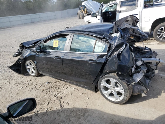 2019 Chevrolet Cruze Premier with VIN 1G1BF5SM1K7132806, listed as a Copart auction lot 73595624 with 0 mi miles and Non Repairable. Bid and sale history available at carsss.com. Image 2.