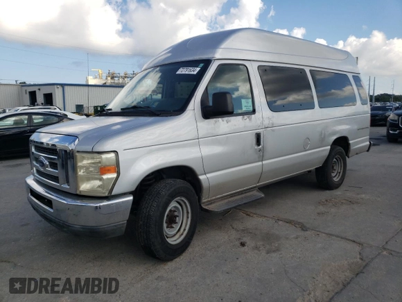 2010 Ford Econoline Cargo Commercial with VIN 1FTSS3EL8ADA57144, listed as a Copart auction lot 72791634 with Not provided miles and Clean title. Bid and sale history available at DreamBid. Image 1.