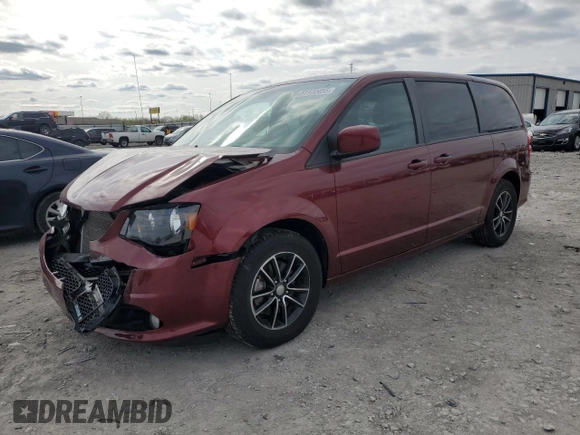 2019 Dodge Grand Caravan SE with VIN 2C4RDGBG5KR624495, listed as a Copart auction lot 51172455 with 42,767 mi miles and Salvage Title. Bid and sale history available at DreamBid. Image 1.