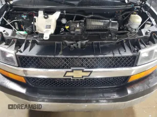 2016 Chevrolet Express Passenger LT with VIN 1GAZGPFF1G1336602, listed as a Copart auction lot 83389654 with 164,012 mi miles and Salvage title. Bid and sale history available at DreamBid. Image 12.