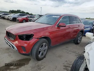 2020 Mercedes-Benz GLC 300 z VIN W1N0G8EBXLF837899, wystawiony jako Copart lot #52179435 z przebiegiem 47 556 mil mil oraz Szkoda całkowita • Salvage title. Historia ofert i sprzedaży dostępna na DreamBid. Obrazek 1.