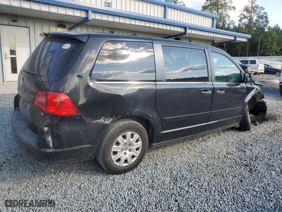 2011 Volkswagen Routan S with VIN 2V4RW4DG1BR803192, listed as a Copart auction lot 74591534 with 149,880 mi miles and Salvage Title. Bid and sale history available at carsss.com. Image 3.
