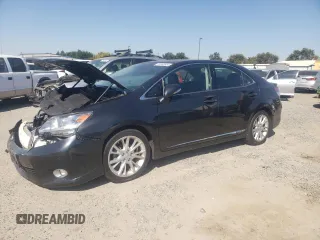 2010 Lexus HS with VIN JTHBB1BA6A2020028, listed as a Copart auction lot 72962654 with 79,073 mi miles and Salvage Title. Bid and sale history available at carsss.com. Image 1.