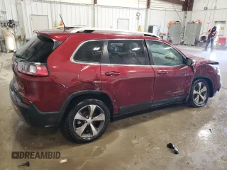 2020 Jeep Cherokee Limited with VIN 1C4PJLDB8LD653181, listed as a Copart auction lot 43657925 with 0 mi miles and Clean Title. Bid and sale history available at carsss.com. Image 3.
