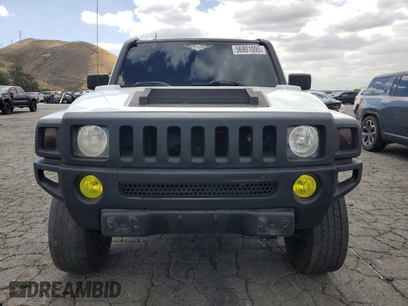 2006 Hummer H3 z VIN 5GTDN136468241071, wystawiony jako Copart lot #56801095 z przebiegiem 162 219 mil mil oraz Tytuł czysty. Historia ofert i sprzedaży dostępna na DreamBid. Obrazek 5.