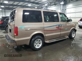 2002 Chevrolet Astro with VIN 1GNDM19XX2B149977, listed as a Copart auction lot 73148144 with 147,742 mi miles and Salvage Title. Bid and sale history available at carsss.com. Image 3.