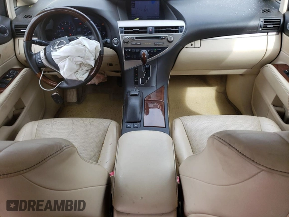 2013 Lexus RX 350 with VIN JTJBK1BA4D2034609, listed as a Copart auction lot 52022985 with 99,542 mi miles and Salvage Title. Bid and sale history available at carsss.com. Image 8.