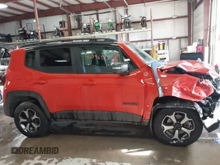 2019 Jeep Renegade Trailhawk with VIN ZACNJBC10KPK40100, listed as a IAAI auction lot 41096553 with 41,384 mi miles and . Bid and sale history available at DreamBid. Image 14.