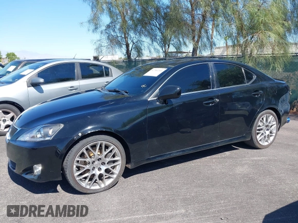 2007 Lexus IS 350 with VIN JTHBE262375016073, listed as a IAAI auction lot 42783244 with 213,175 mi miles and . Bid and sale history available at DreamBid. Image 14.