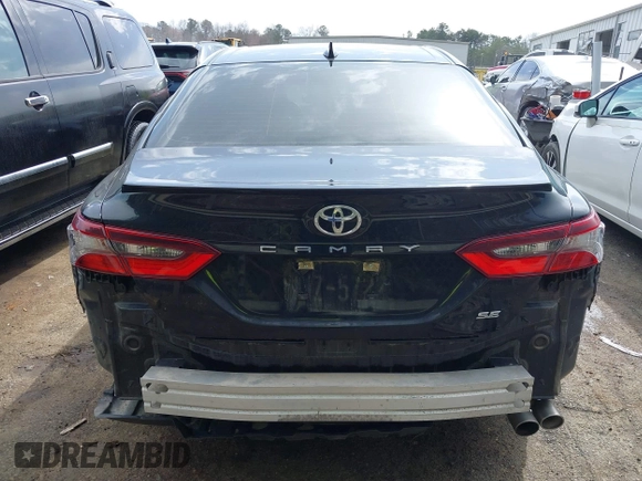 2022 Toyota Camry SE with VIN 4T1G11AK6NU660671, listed as a IAAI auction lot 41768738 with 74,867 mi miles. Bid and sale history available at carsss.com. Image 16.