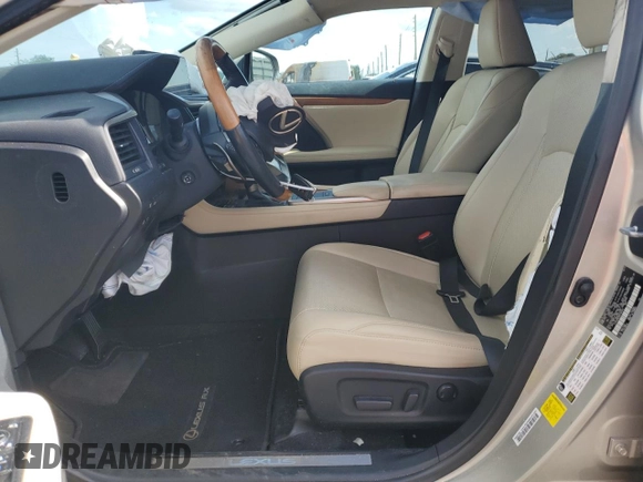 2021 Lexus RX with VIN 2T2HZMAAXMC186340, listed as a Copart auction lot 52515335 with 41,002 mi miles and Non Repairable. Bid and sale history available at carsss.com. Image 7.
