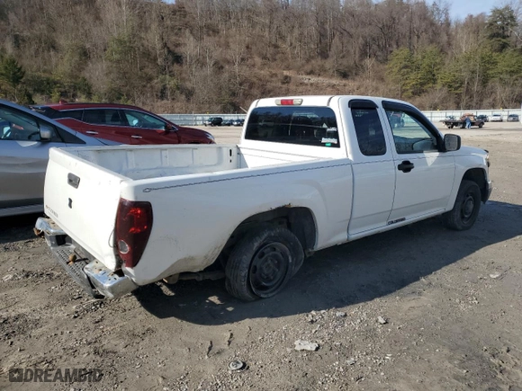 2005 Chevrolet Colorado Z85 with VIN 1GCCS198458132287, listed as a Copart auction lot 44318115 with 135,226 mi miles and Salvage Title. Bid and sale history available at carsss.com. Image 3.